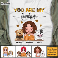 Personalized Dog Mom Furshine Shirt - Hoodie - Sweatshirt 23939 thumb 1