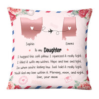 Personalized Gift For Mom Daughter Hug This Pillow 23942 thumb 1
