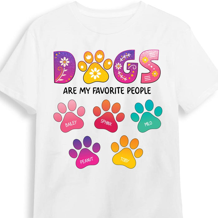 Personalized Dogs Are My Favorite People Shirt - Hoodie - Sweatshirt 23948 1