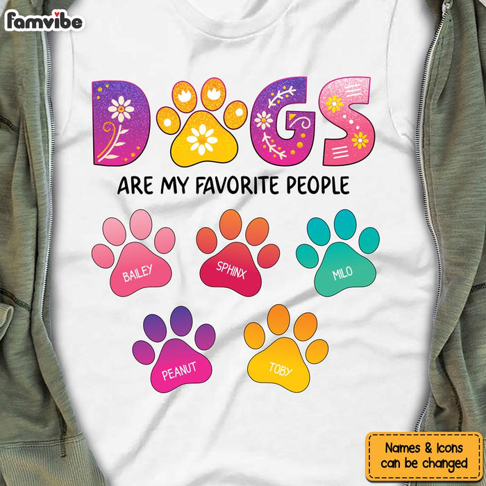 Personalized Dogs Are My Favorite People Shirt - Hoodie - Sweatshirt 23948 1