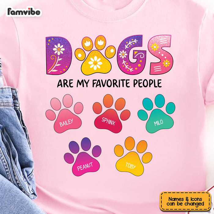 Personalized Dogs Are My Favorite People Shirt - Hoodie - Sweatshirt 23948 1