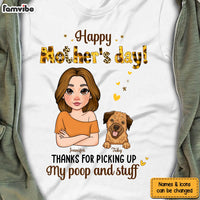 Personalized Thanks For Picking Up My Poop And Stuff  Yellow Pattern Shirt - Hoodie - Sweatshirt 23949 thumb 1