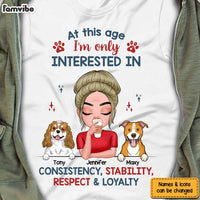 Personalized Gift for Dog Mom At This Age Shirt - Hoodie - Sweatshirt 23950 thumb 1