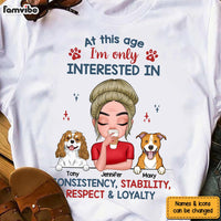 Personalized Gift for Dog Mom At This Age Shirt - Hoodie - Sweatshirt 23950 thumb 1