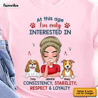 Personalized Gift for Dog Mom At This Age Shirt - Hoodie - Sweatshirt 23950 thumb 1