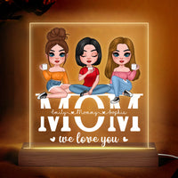 Personalized Gift For Mom We Love You Plaque LED Lamp Night Light 23952 thumb 1
