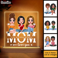 Personalized Gift For Mom We Love You Plaque LED Lamp Night Light 23952 thumb 1