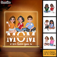 Personalized Gift For Mom We Love You Plaque LED Lamp Night Light 23953 thumb 1