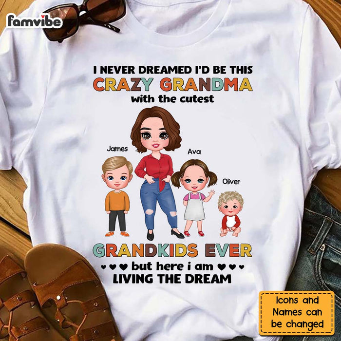 Personalized Gift for Grandma Living The Dream Shirt - Hoodie - Sweatshirt 23954 1