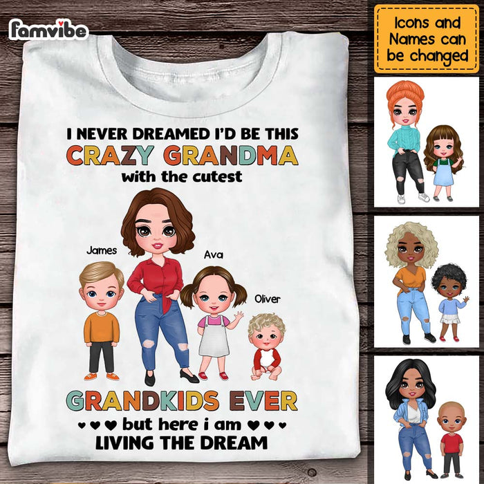 Personalized Gift for Grandma Living The Dream Shirt - Hoodie - Sweatshirt 23954 1