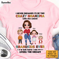 Personalized Gift for Grandma Living The Dream Shirt - Hoodie - Sweatshirt 23954 thumb 1