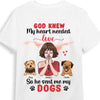Personalized Dog Mom God Sent Me My Dogs Shirt - Hoodie - Sweatshirt 23955 1