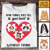 Personalized Dog Mom Some Things Just Fill Your Heart Shirt - Hoodie - Sweatshirt 23959 1