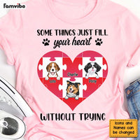 Personalized Dog Mom Some Things Just Fill Your Heart Shirt - Hoodie - Sweatshirt 23959 thumb 1