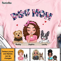Personalized Dog Mom Floral Shirt - Hoodie - Sweatshirt 23960 thumb 1