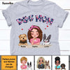 Personalized Dog Mom Floral Shirt - Hoodie - Sweatshirt 23960 1