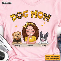 Personalized Dog Mom Sunflower Shirt - Hoodie - Sweatshirt 23963 thumb 1