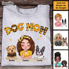 Personalized Dog Mom Sunflower Shirt - Hoodie - Sweatshirt 23963 1