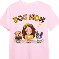 Personalized Dog Mom Sunflower Shirt - Hoodie - Sweatshirt 23963 thumb 1
