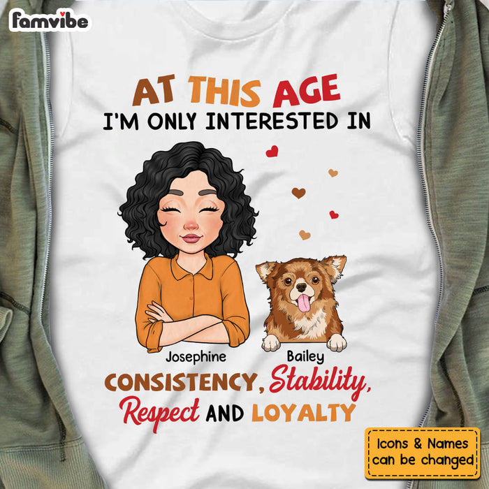 Personalized Gift for Dog Mom At This Age Shirt - Hoodie - Sweatshirt 23965 1