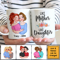 Personalized Gift Like Mother Like Daughter Mug 23966 thumb 1