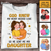 Personalized God Sent Me My Daughter Shirt - Hoodie - Sweatshirt 23975 thumb 1