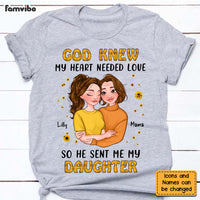 Personalized God Sent Me My Daughter Shirt - Hoodie - Sweatshirt 23975 thumb 1