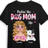 Personalized Rockin' The Dog Mom Life Shirt - Hoodie - Sweatshirt 23977 1