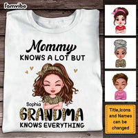 Personalized Gift For Grandma Knows Everything Shirt - Hoodie - Sweatshirt 23981 thumb 1
