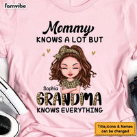 Personalized Gift For Grandma Knows Everything Shirt - Hoodie - Sweatshirt 23981 thumb 1