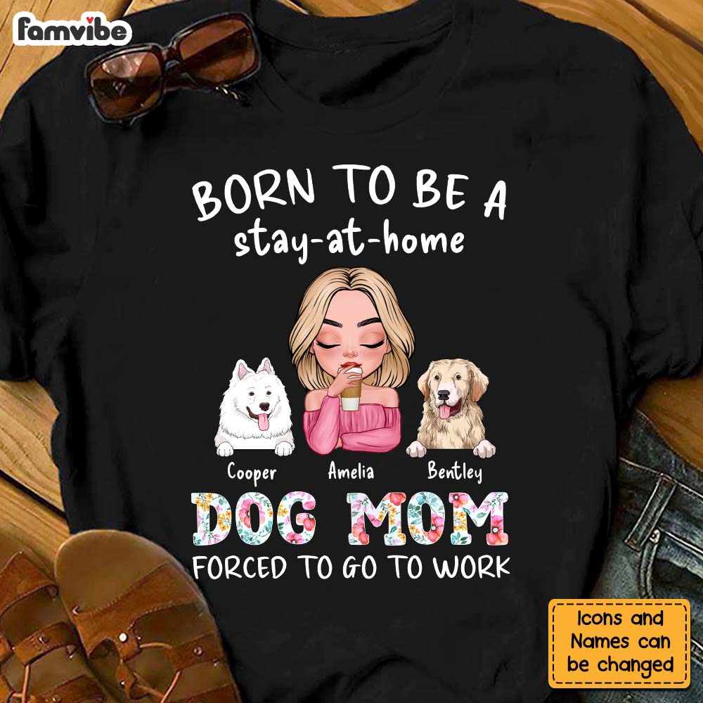 Personalized Gift For Dog Mom Shirt 23988 Primary Mockup