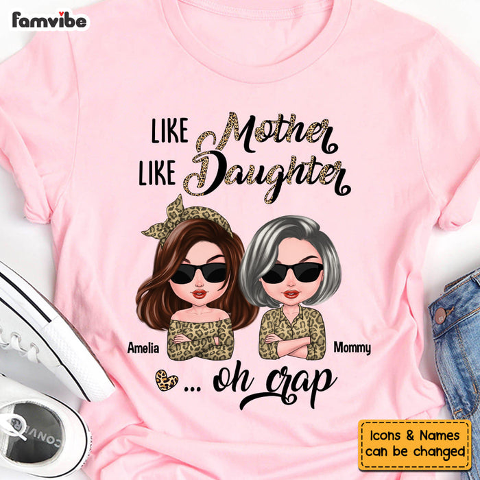 Personalized Like Mother Like Daughter Shirt - Hoodie - Sweatshirt 23991 1