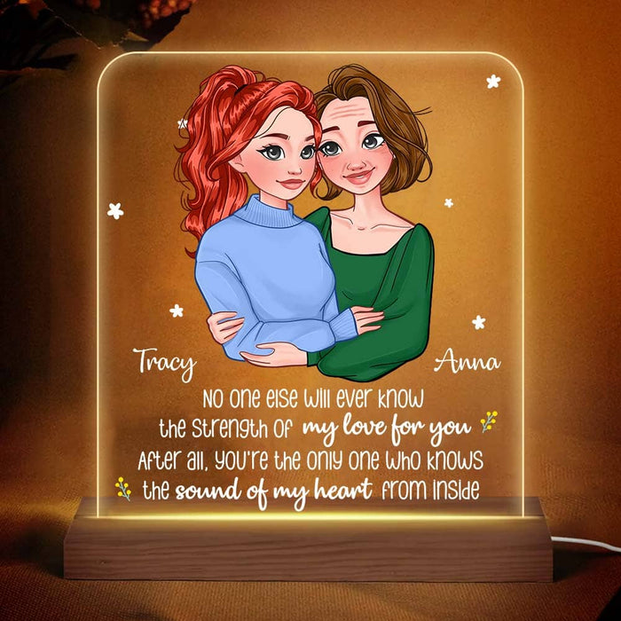 Personalized Gift No One Will Ever Know Plaque LED Lamp Night Light 23992 1