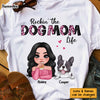 Personalized Rockin' The Dog Mom Life Shirt - Hoodie - Sweatshirt 23998 1