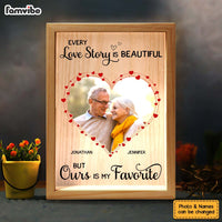 Personalized Couple Gift Every Love Story Is Beautiful Picture Frame Light Box 31316 thumb 1