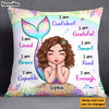 Personalized Gift For Granddaughter I Am Kind Mermaid Pillow 24000 1