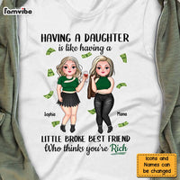 Personalized Gift Having A Daughter Shirt - Hoodie - Sweatshirt 24007 thumb 1
