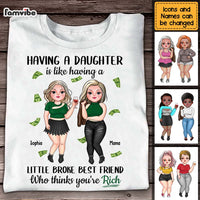 Personalized Gift Having A Daughter Shirt - Hoodie - Sweatshirt 24007 thumb 1