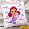 Personalized Gift For Granddaughter Mermaid I Am Kind Pillow 24010 1