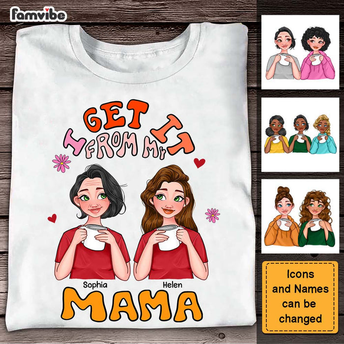 Personalized Gift For Daughter From Mama Shirt - Hoodie - Sweatshirt 24014 1