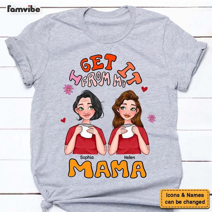 Personalized Gift For Daughter From Mama Shirt - Hoodie - Sweatshirt 24014 1
