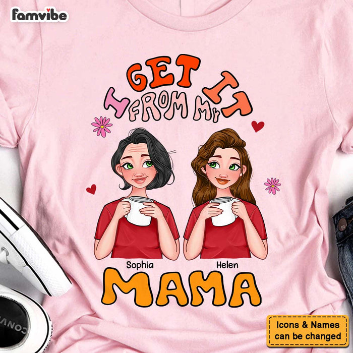 Personalized Gift For Daughter From Mama Shirt - Hoodie - Sweatshirt 24014 1