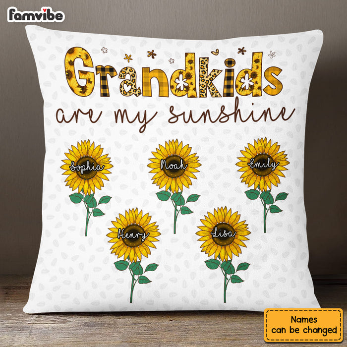 Personalized Grandma's Sunshine Pillow 24016 1