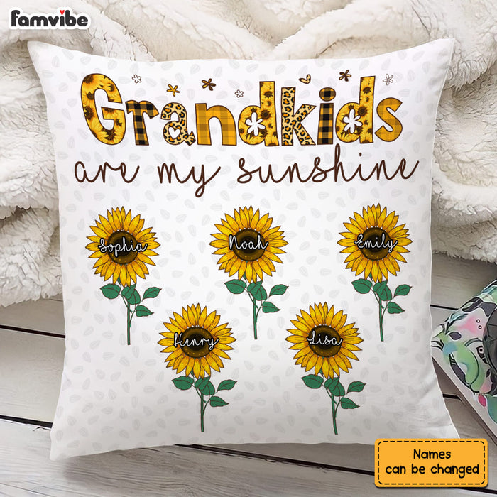 Personalized Grandma's Sunshine Pillow 24016 1