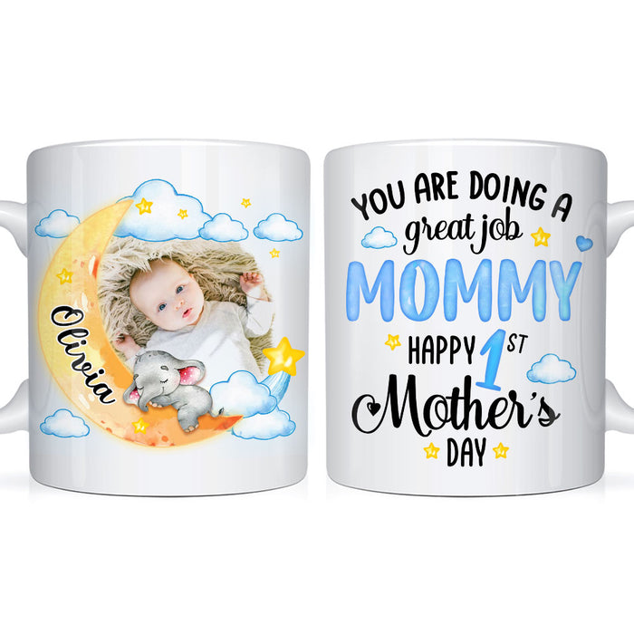 Personalized You Are Doing A Great Job Mommy Mug 24026 1
