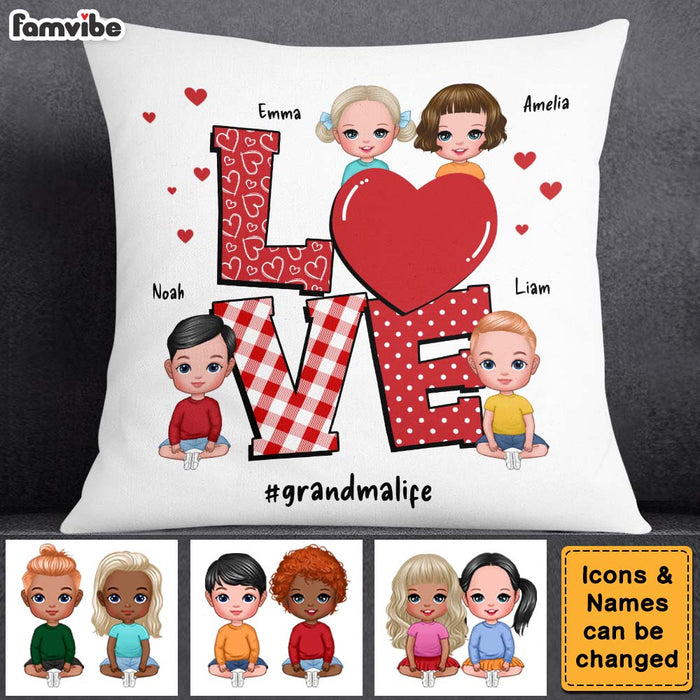 Personalized Grandma Love Pillow 24029 1
