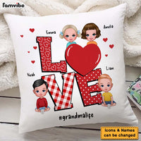 Personalized Grandma Love Pillow 24029 thumb 1