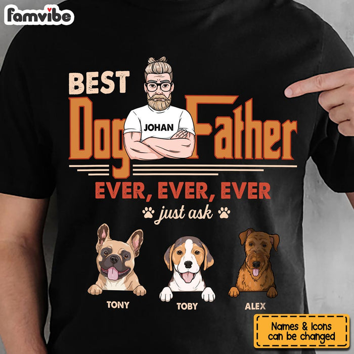 Personalized Gift for Dog Dad Shirt - Hoodie - Sweatshirt 24031 1