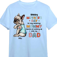 Personalized Dog Mom Happy Mothers Day Shirt - Hoodie - Sweatshirt 24034 thumb 1