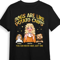 Personalized Dogs Are Like Potato Chips Gift for Dog Mom Shirt - Hoodie - Sweatshirt 24036 thumb 1